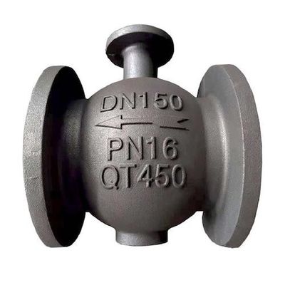 Các thành phần thân van đúc bằng gang dẻo QT450 của đúc cát cho các phụ kiện đường ống