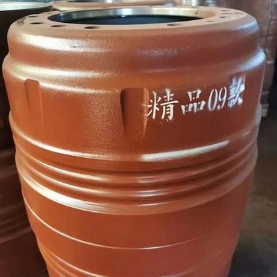 Các bộ phận đúc sắt đúc bọc bột màu đỏ